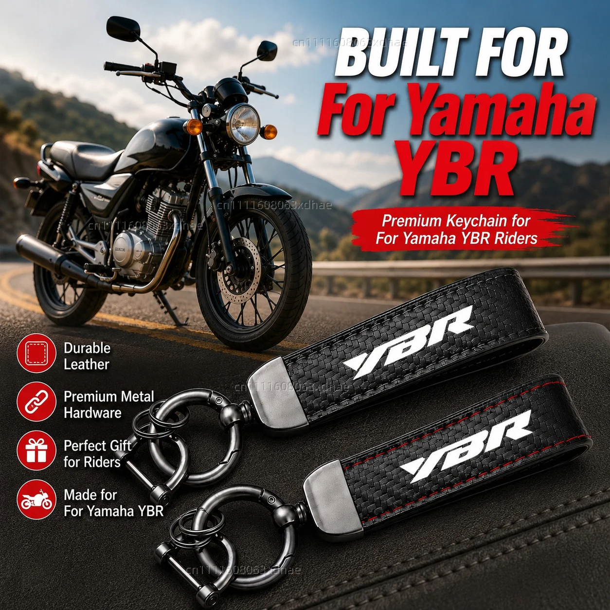 High-Grade Leather Motorcycle Keychain Holder Keyring Accessories For Yamaha YBR125 YBR150 YBR250 YBR 125 150 250
High-Grade Leather Motorcycle Keychain Holder Keyring Accessories For Yamaha YBR125 YBR150 YBR250 YBR 125 150 250