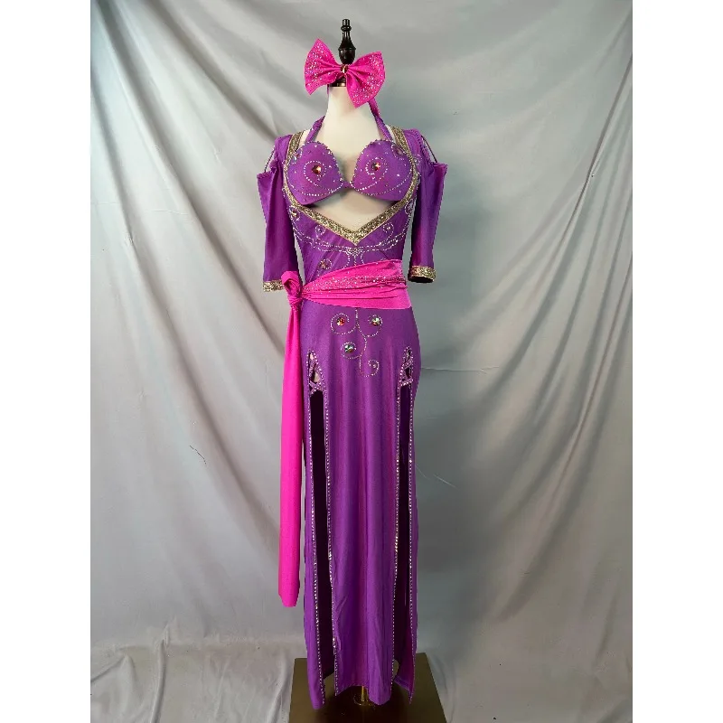 customized belly dance costume folk baladi bra diamond studded Egyptian stage shaabi performance costume long skirt set 4pcs
customized belly dance costume folk baladi bra diamond studded Egyptian stage shaabi performance costume long skirt set 4pcs
