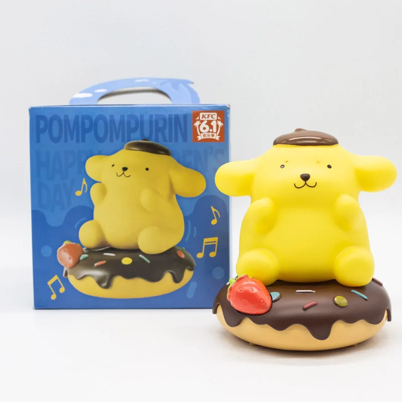 Sanrio Pom Pom Purin Music Toys Kawaii Cute Doll Gifts Toy Model Anime Figures Collect Ornaments
Sanrio Pom Pom Purin Music Toys Kawaii Cute Doll Gifts Toy Model Anime Figures Collect Ornaments