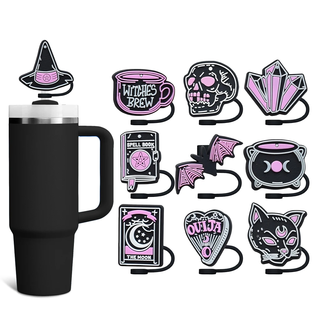 Halloween Terror Funny Straw Cover Cap 8-10MM Eco-friendly Straw Plug Splash Proof Drinking Cup Charms Pendent Home Party Gift
Halloween Terror Funny Straw Cover Cap 8-10MM Eco-friendly Straw Plug Splash Proof Drinking Cup Charms Pendent Home Party Gift