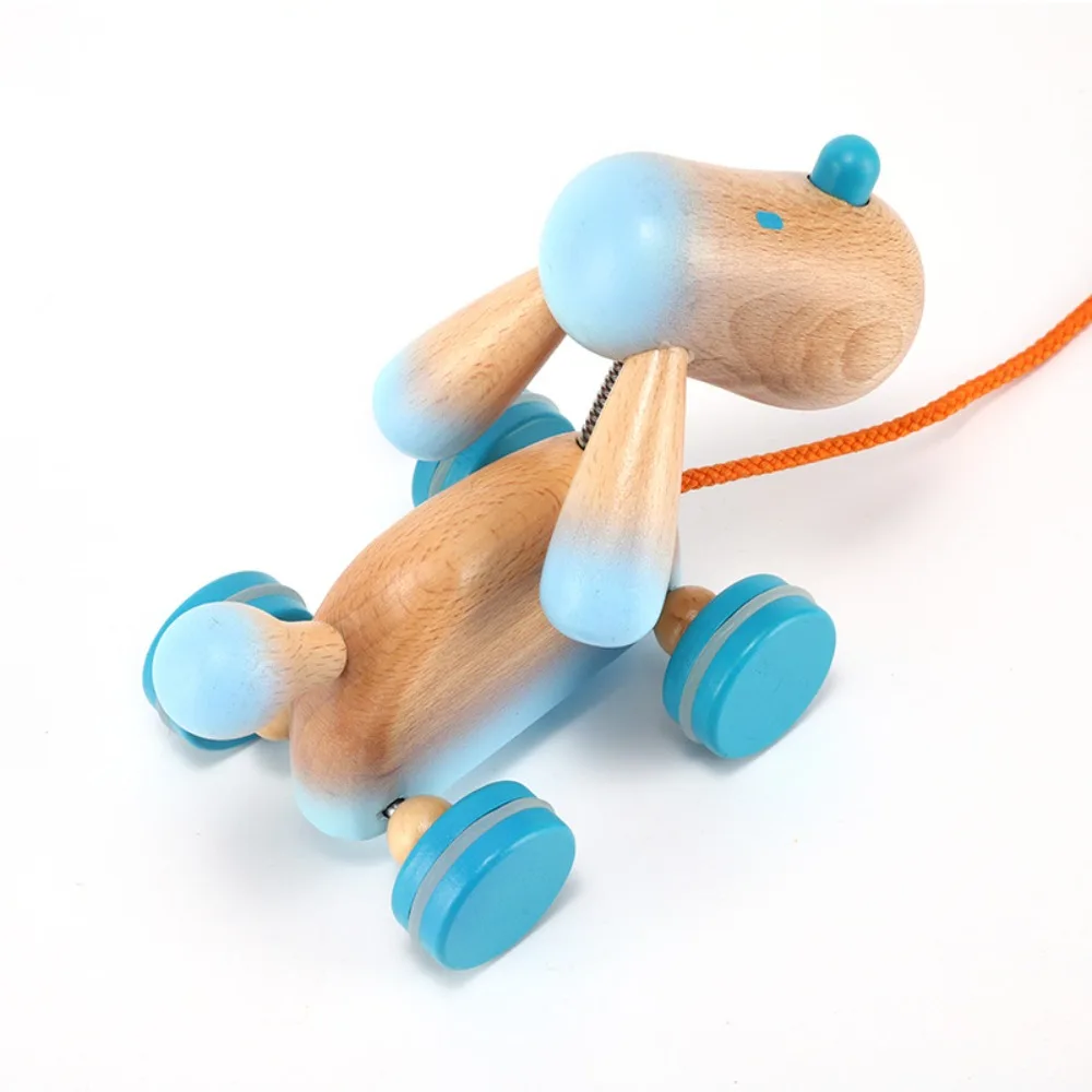 Colorful Design Wooden Pull Along Toy Motor Skills Development Easy To Use Cartoon Animal Pull Car Wooden Material
Colorful Design Wooden Pull Along Toy Motor Skills Development Easy To Use Cartoon Animal Pull Car Wooden Material