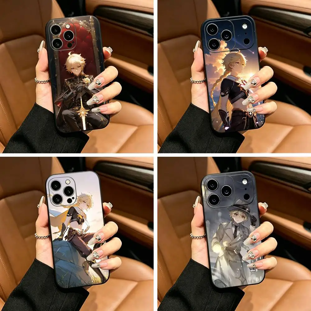 G-Genshin A-Aether I-Impact GIA Phone Case For iPhone 12 13 14 15 16 17 Pro Max, Lightweight and practical Soft Black Cover
G-Genshin A-Aether I-Impact GIA Phone Case For iPhone 12 13 14 15 16 17 Pro Max, Lightweight and practical Soft Black Cover