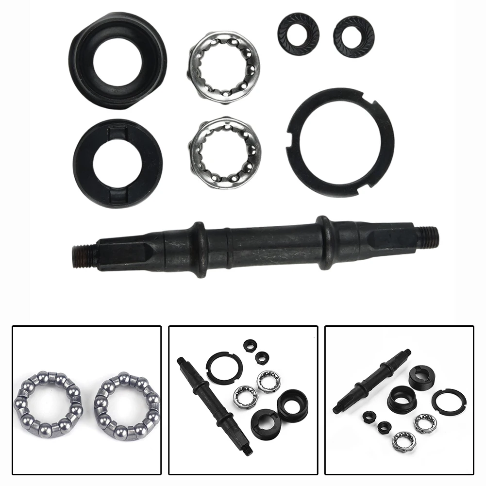 1set Bicycle Central Axis Square Hole Bottom Bracket Axle Kit With Bearings BB Bearing Extractor Cycling Accessories
1set Bicycle Central Axis Square Hole Bottom Bracket Axle Kit With Bearings BB Bearing Extractor Cycling Accessories 