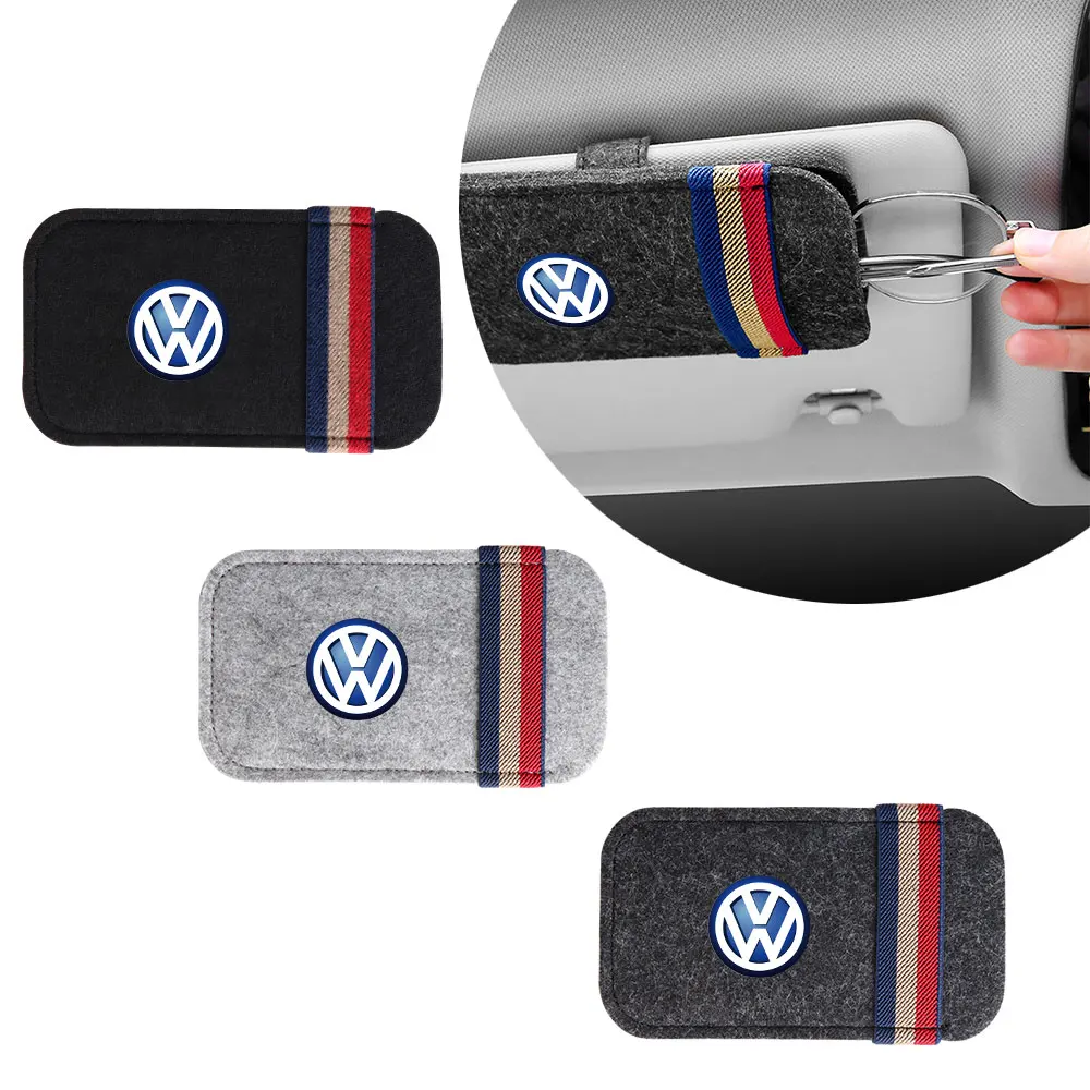 Car Sun Visor Eyeglasses Storage Bag Organize Glasses Clips for Volkswagen VW RLine Tiguan Polo Jetta Passat CC Touran Bora Golf
Car Sun Visor Eyeglasses Storage Bag Organize Glasses Clips for Volkswagen VW RLine Tiguan Polo Jetta Passat CC Touran Bora Golf