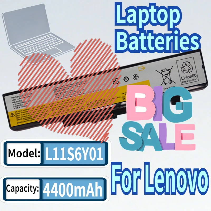 Laptop Battery L11S6Y01 L11L6Y01 For Lenovo G480 G485 G510 G580 G585 Y480 Y485 Y580 Z380 Z480 Z580 ThinkPad E430 E530 45N1043
Laptop Battery L11S6Y01 L11L6Y01 For Lenovo G480 G485 G510 G580 G585 Y480 Y485 Y580 Z380 Z480 Z580 ThinkPad E430 E530 45N1043