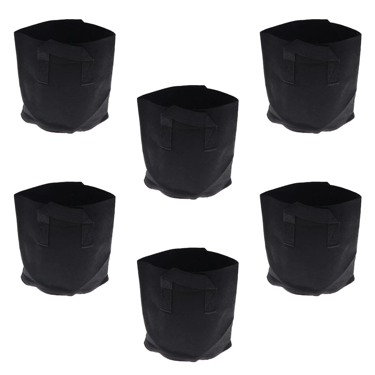 6 pcs Grow Bag Root Container Non Woven Fabric Durable Portable Waterproof Plant Pouch Tree Pots Bag Garden Courtyard Use Flower
6 pcs Grow Bag Root Container Non Woven Fabric Durable Portable Waterproof Plant Pouch Tree Pots Bag Garden Courtyard Use Flower