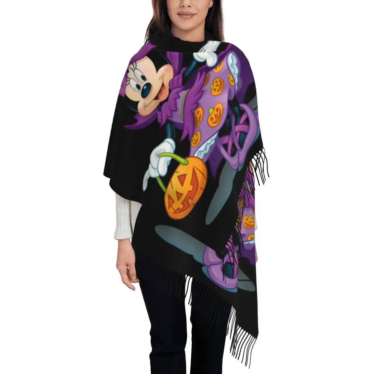 Custom Print Disney Halloween Minnie Mouse Scarf Women Men Winter Fall Warm Scarves Shawls Wraps
Custom Print Disney Halloween Minnie Mouse Scarf Women Men Winter Fall Warm Scarves Shawls Wraps