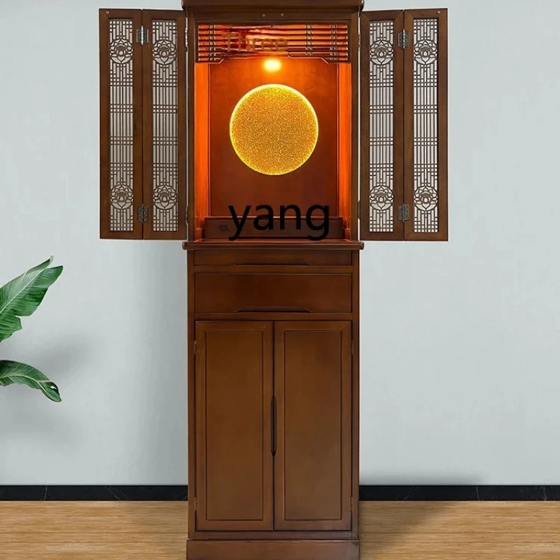 CX New Chinese Style Solid Wood Clothes Closet Buddha Niche with Door Buddha Shrine Modern Minimalist God of Wealth Cabinet
CX New Chinese Style Solid Wood Clothes Closet Buddha Niche with Door Buddha Shrine Modern Minimalist God of Wealth Cabinet