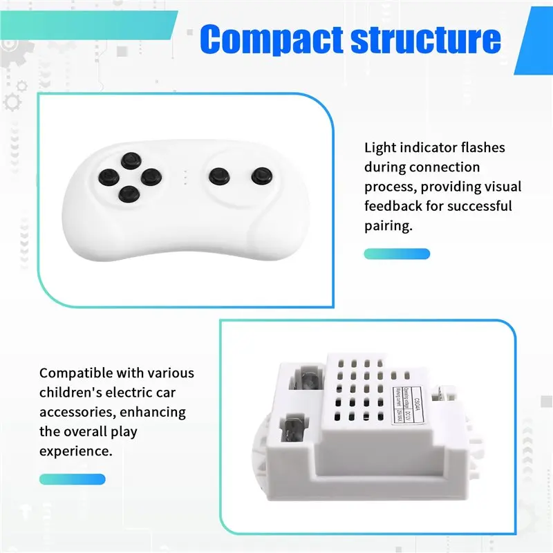 AS96-Electric Car Remote Controller For Children Electric Vehicles Electric Vehicles Replacement Parts
AS96-Electric Car Remote Controller For Children Electric Vehicles Electric Vehicles Replacement Parts