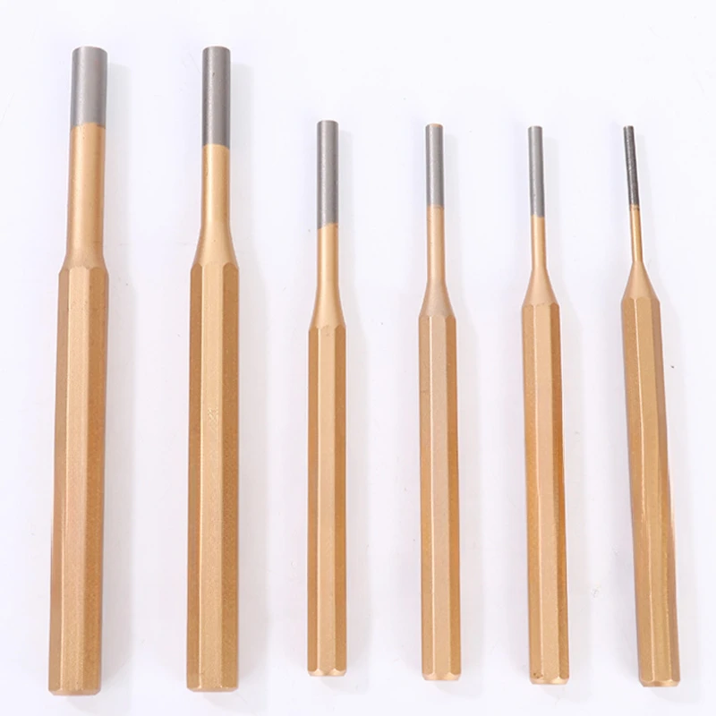 3-10mm Cylindrical Punch Chisel Steel Round Head Center Punch Chisel Percussion Punch Needle Fitter Hand Tools
3-10mm Cylindrical Punch Chisel Steel Round Head Center Punch Chisel Percussion Punch Needle Fitter Hand Tools