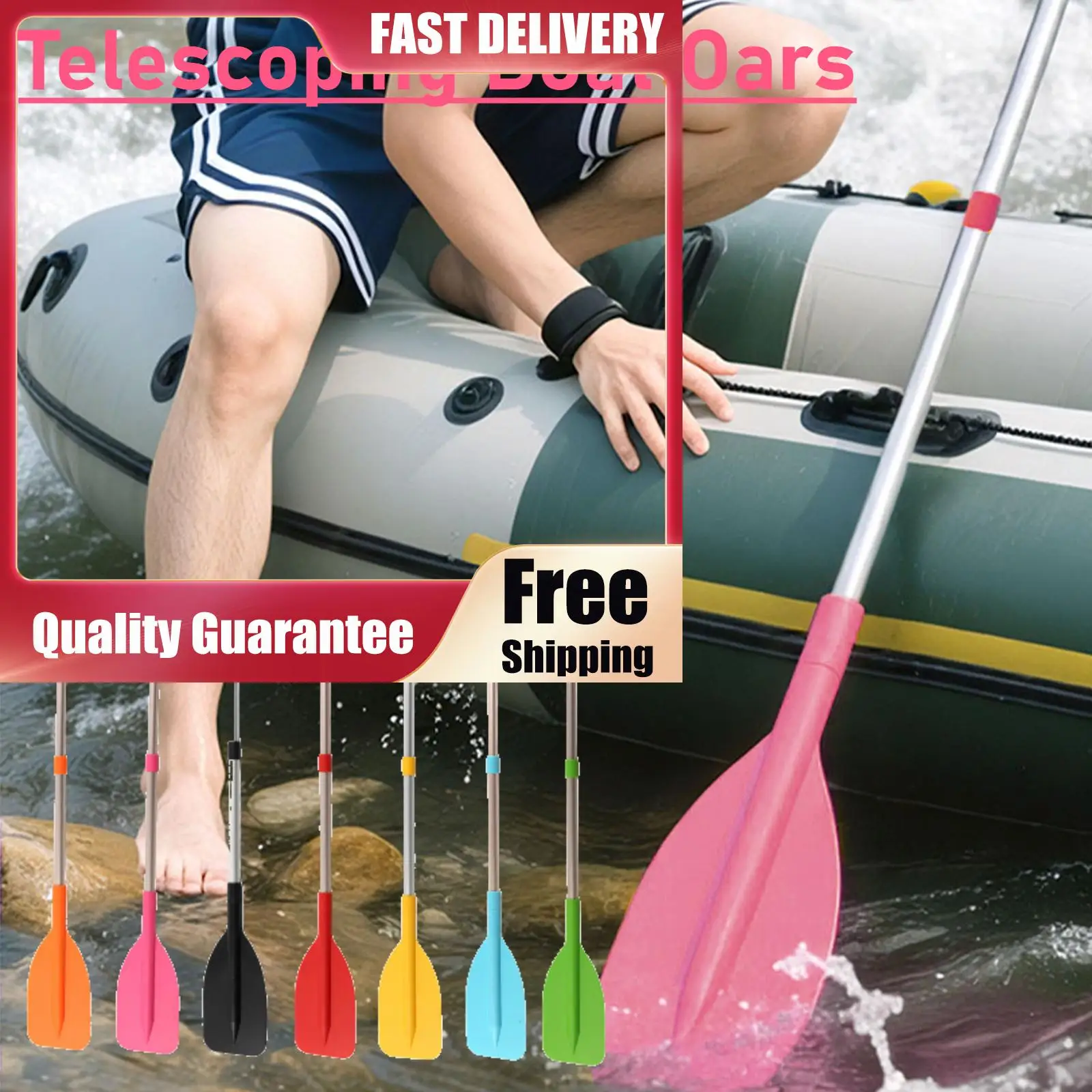Telescoping Aluminum Boat Canoe Paddles 53.5-108.5cm Adjustable Length Boat Oars for Inflatable Water Sport Boats Accessories
Telescoping Aluminum Boat Canoe Paddles 53.5-108.5cm Adjustable Length Boat Oars for Inflatable Water Sport Boats Accessories