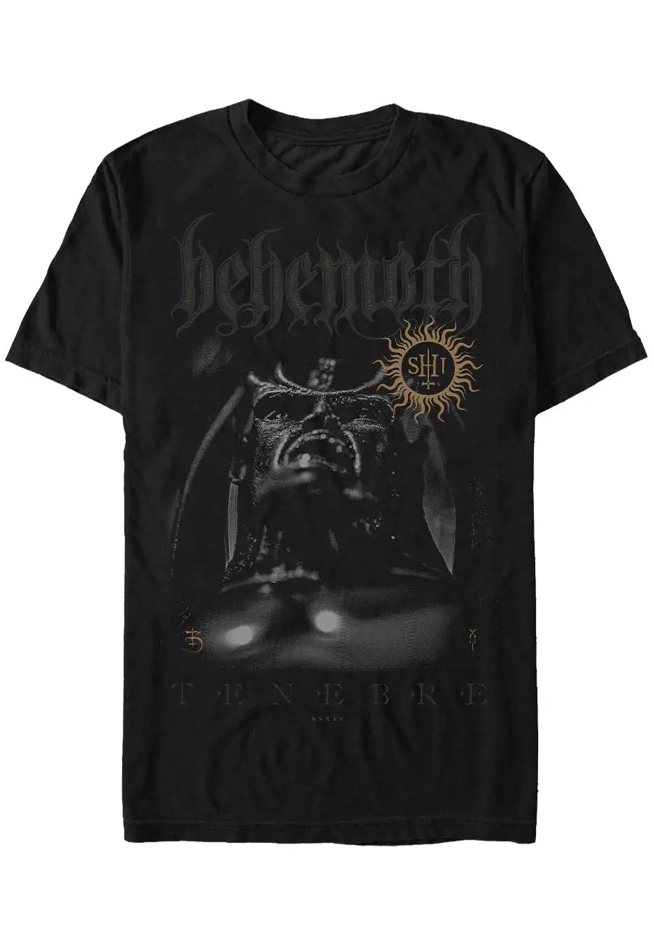 Behemoth Tenebre T-Shirt Peripheral Pattern Printing Summer Luxury Brand Cotton Men's and Women's T-Shirt Short Sleeve
Behemoth Tenebre T-Shirt Peripheral Pattern Printing Summer Luxury Brand Cotton Men's and Women's T-Shirt Short Sleeve