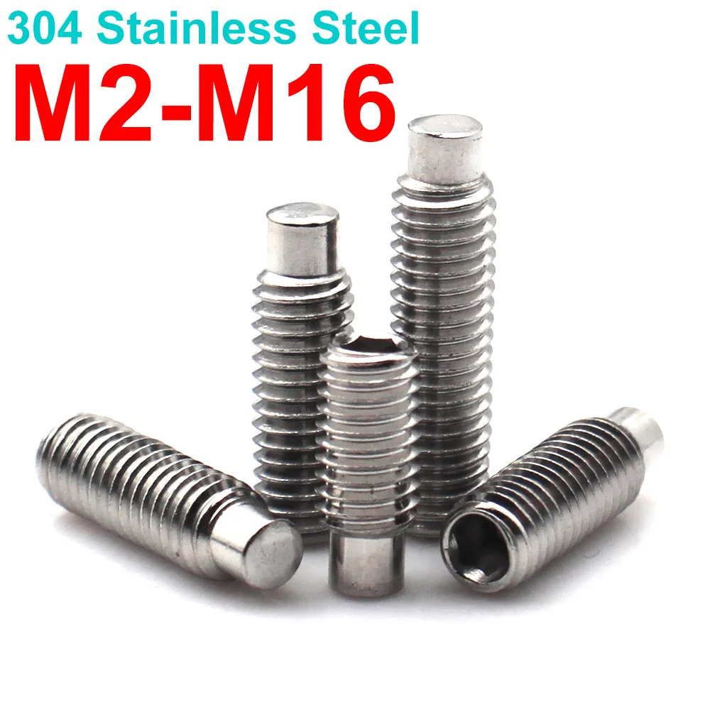 2-10pcs 304 Stainless Steel Pointed Tip Hex Socket Set Screws Cup Point Cylinder Grub Screw M2 M2.5 M3 M4 M5 M6 M8 M10 M12 M16
2-10pcs 304 Stainless Steel Pointed Tip Hex Socket Set Screws Cup Point Cylinder Grub Screw M2 M2.5 M3 M4 M5 M6 M8 M10 M12 M16