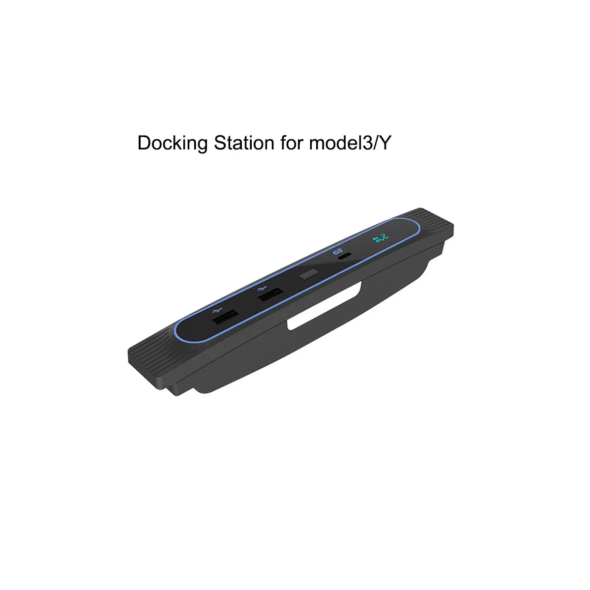 For Model3/Y Docking Station PD27W Fast Charging Digital Display Docking Station TESAL Hub Multiport
For Model3/Y Docking Station PD27W Fast Charging Digital Display Docking Station TESAL Hub Multiport
