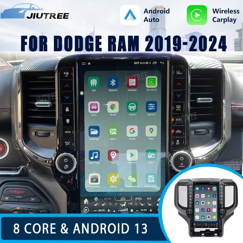 13,6-дюймовый автомобильный радиоприемник Android 13 для Dodge RAM 1500 2500 3500 2019-2022 Мультимедийный автоматический стереоплеер с сенсорным экраном GPS головное устройство
13,6-дюймовый автомобильный радиоприемник Android 13 для Dodge RAM 1500 2500 3500 2019-2022 Мультимедийный автоматический стереоплеер с сенсорным экраном GPS головное устройство