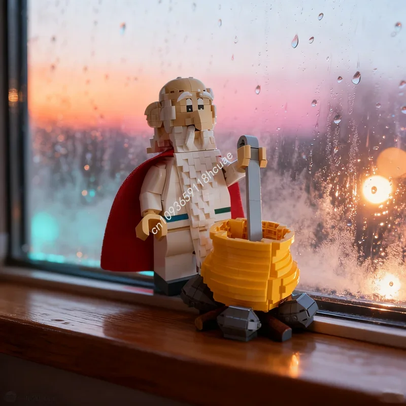 1373pcs MOC Panoramix Getafix Miraculix Creatored Model Building Blocks Architecture DIY Brick Kids Christmas Gifts Toy Birthday
1373pcs MOC Panoramix Getafix Miraculix Creatored Model Building Blocks Architecture DIY Brick Kids Christmas Gifts Toy Birthday