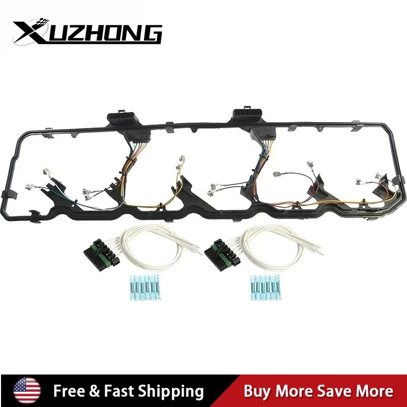 Прокладка крышки клапана двигателя со встроенным жгутом проводов для Dodge Ram Cummins 2006-2018 Diesel 5.9L 6.7L
Прокладка крышки клапана двигателя со встроенным жгутом проводов для Dodge Ram Cummins 2006-2018 Diesel 5.9L 6.7L