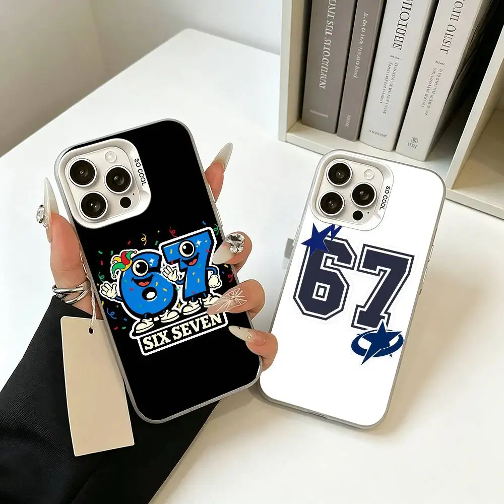 hypnotic SIX SEVEN 67 -a Phone Case For iPhone 11 12 13 14 15 16 17 Pro Max Plus white silver Phone Cover
hypnotic SIX SEVEN 67 -a Phone Case For iPhone 11 12 13 14 15 16 17 Pro Max Plus white silver Phone Cover