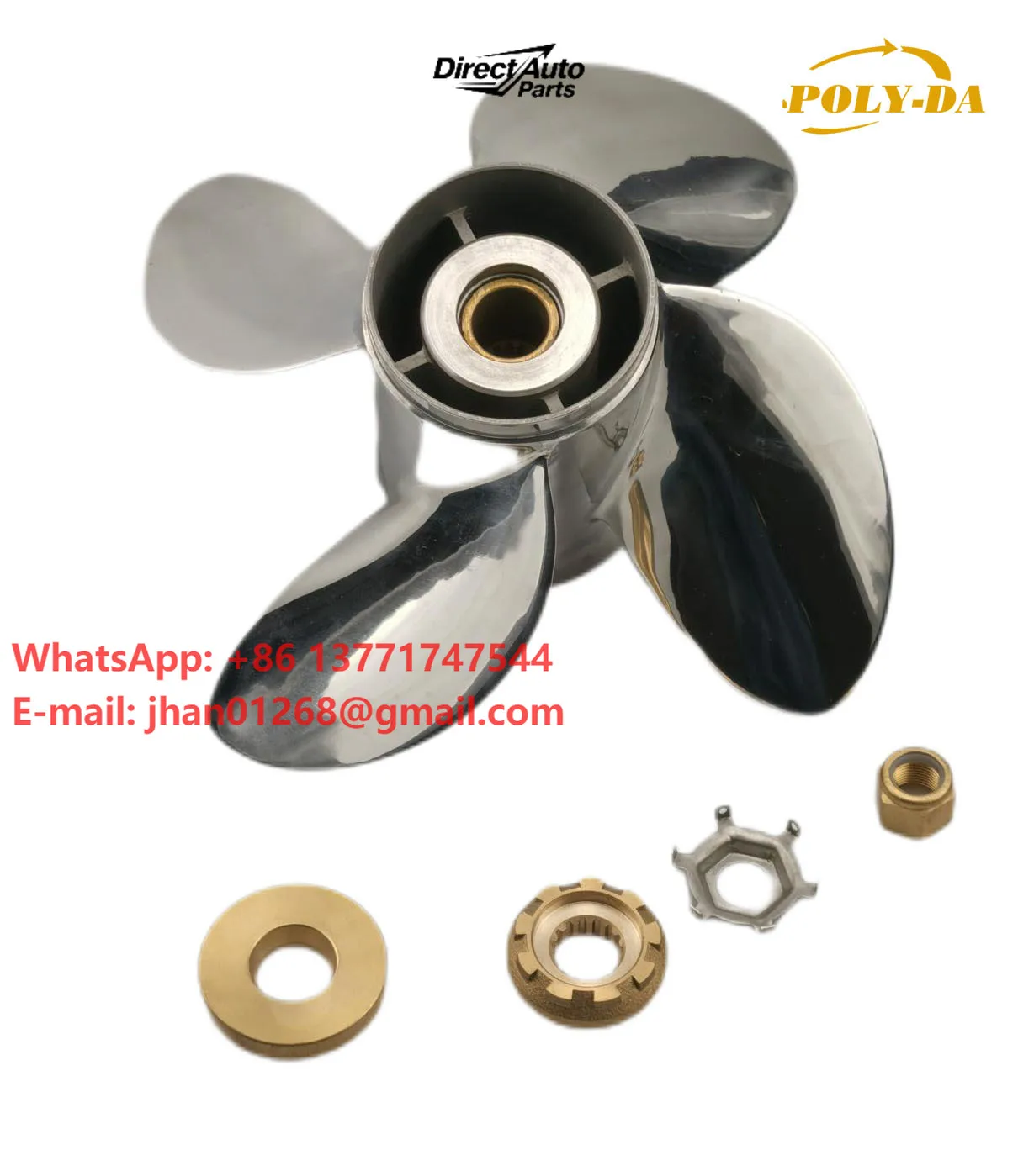 40-140HP 4 Blade 13 X19 MARINE Boat Prop PROPELLER MERY STAINLESS STEEL OUTBOARD PROPELLER
40-140HP 4 Blade 13 X19 MARINE Boat Prop PROPELLER MERY STAINLESS STEEL OUTBOARD PROPELLER
