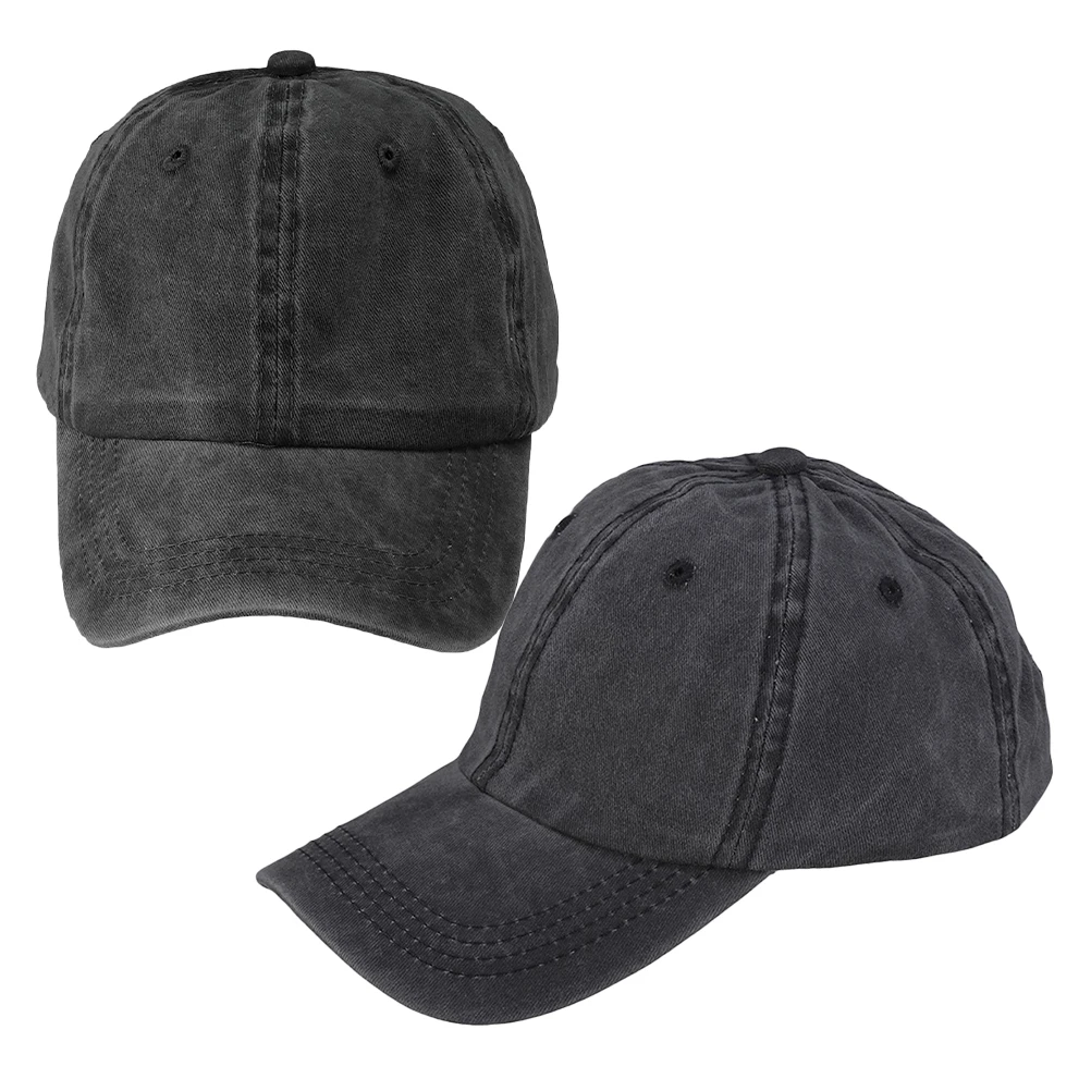 2pcs Vintage Baseball Cap Cotton Breathable Adjustable Sun Blocking Hat For Men Women Sports Summer Outdoor Plain Retro Caps
2pcs Vintage Baseball Cap Cotton Breathable Adjustable Sun Blocking Hat For Men Women Sports Summer Outdoor Plain Retro Caps