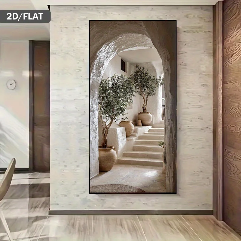 1pc Modern Abstract Tree Wall Art Frameless Canvas Painting Print, for Living Room, Bedroom Decoration Cuadros No Frame, 2D Flat
1pc Modern Abstract Tree Wall Art Frameless Canvas Painting Print, for Living Room, Bedroom Decoration Cuadros No Frame, 2D Flat