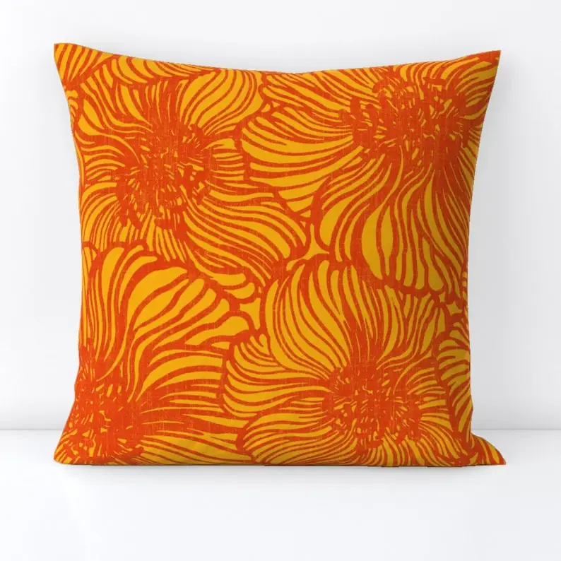 Retro Sunflower Pillow Cover Throw Pillow Cover - Orange Yellow Warm Colors Summer Sun Decorative Square Throw Pillow Cover - Large Sunflower Warmth
Retro Sunflower Pillow Cover Throw Pillow Cover - Orange Yellow Warm Colors Summer Sun Decorative Square Throw Pillow Cover - Large Sunflower Warmth