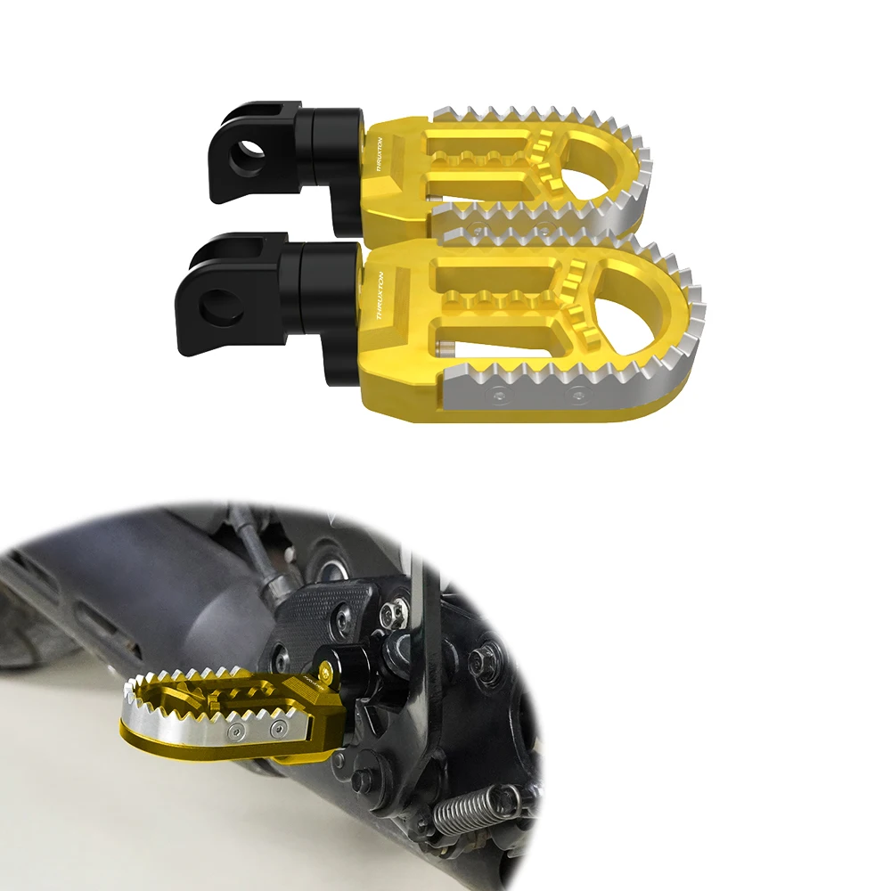 For Triumph Thruxton 900 2004-2011 2012 2013 2014 2015 Foot Pegs Footpet Pedal Motorcycle Accessories Adjustable Front Footrest
For Triumph Thruxton 900 2004-2011 2012 2013 2014 2015 Foot Pegs Footpet Pedal Motorcycle Accessories Adjustable Front Footrest