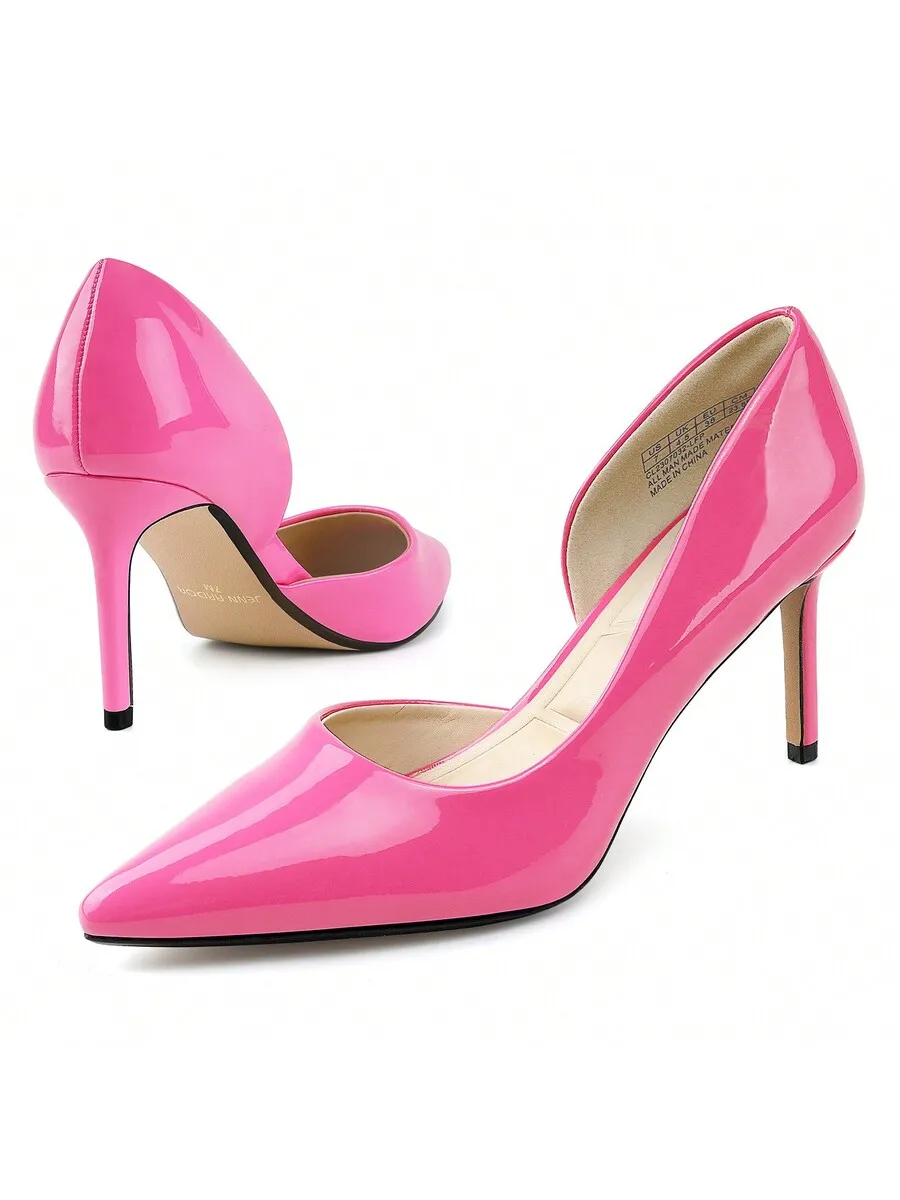 Womens Pointed Toe DOrsay Stiletto Pumps High Heels For Wedding Party Office Elegant Dress Shoes
Womens Pointed Toe DOrsay Stiletto Pumps High Heels For Wedding Party Office Elegant Dress Shoes