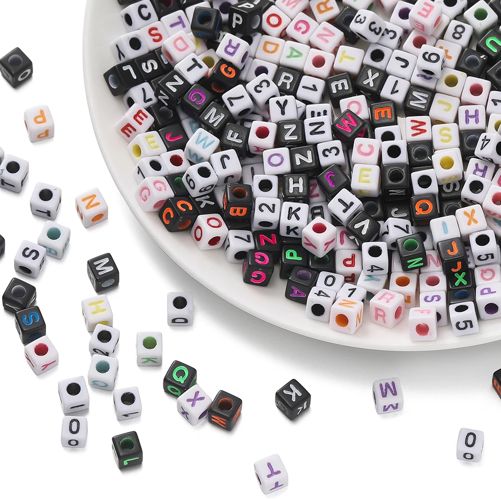 100pcs 5mm Acrylic Square Alphabet Letter Number Bead Mixed Spacer Beads for DIY Necklace Bracelet Jewelry Making Accessories
100pcs 5mm Acrylic Square Alphabet Letter Number Bead Mixed Spacer Beads for DIY Necklace Bracelet Jewelry Making Accessories