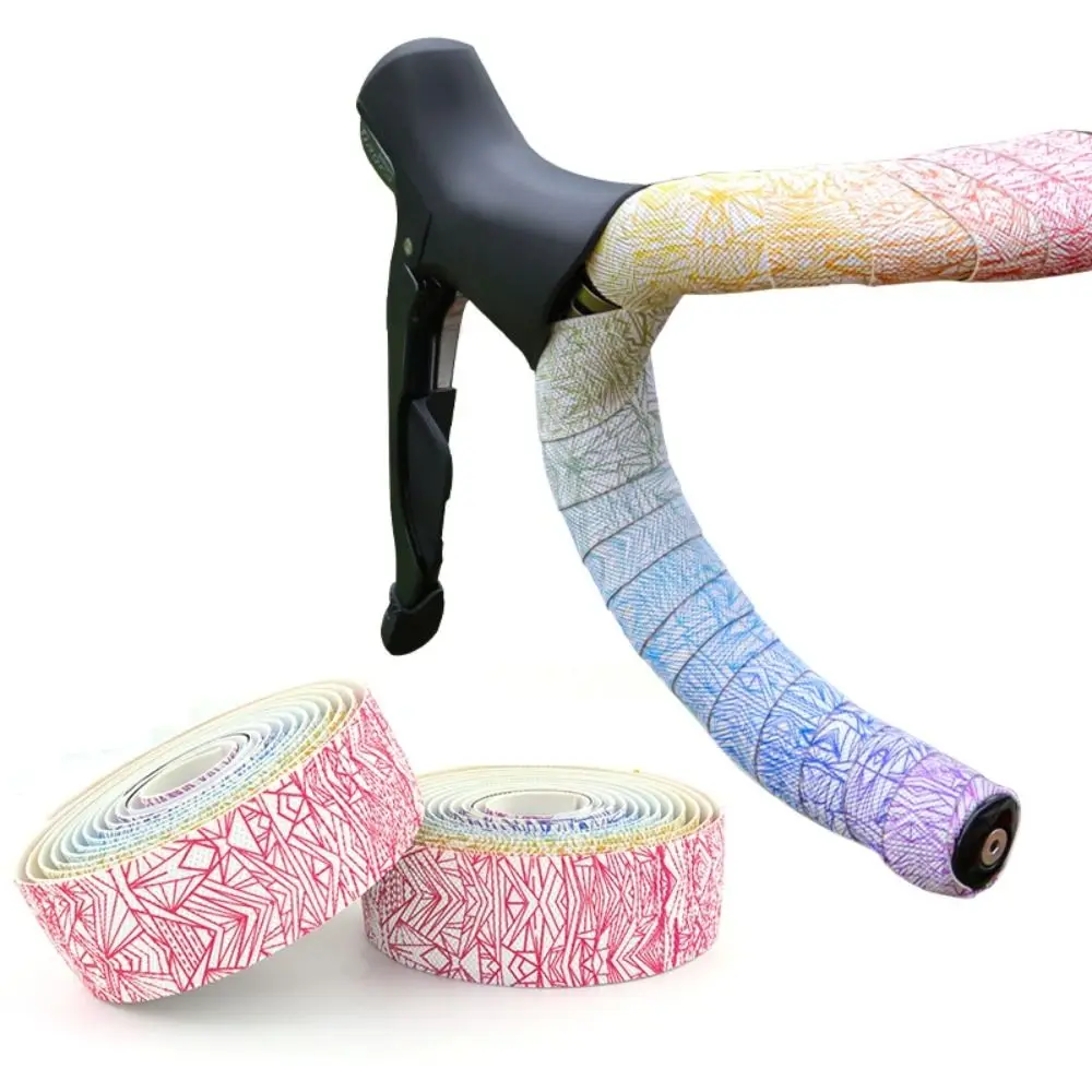 Two Rolls Ice Cracks Cycling Handlebar Tape Gradient Color with Handle Blocking Handle Bar Tapes Non-slip Shock Absorption
Two Rolls Ice Cracks Cycling Handlebar Tape Gradient Color with Handle Blocking Handle Bar Tapes Non-slip Shock Absorption
