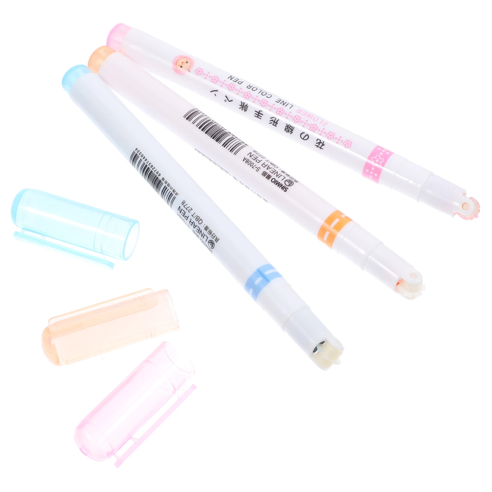 3pcs Portable Marker Pens Kids Book Marking Highlighters Office Design Colorful Journaling Pens Gift For Children 
3pcs Portable Marker Pens Kids Book Marking Highlighters Office Design Colorful Journaling Pens Gift For Children