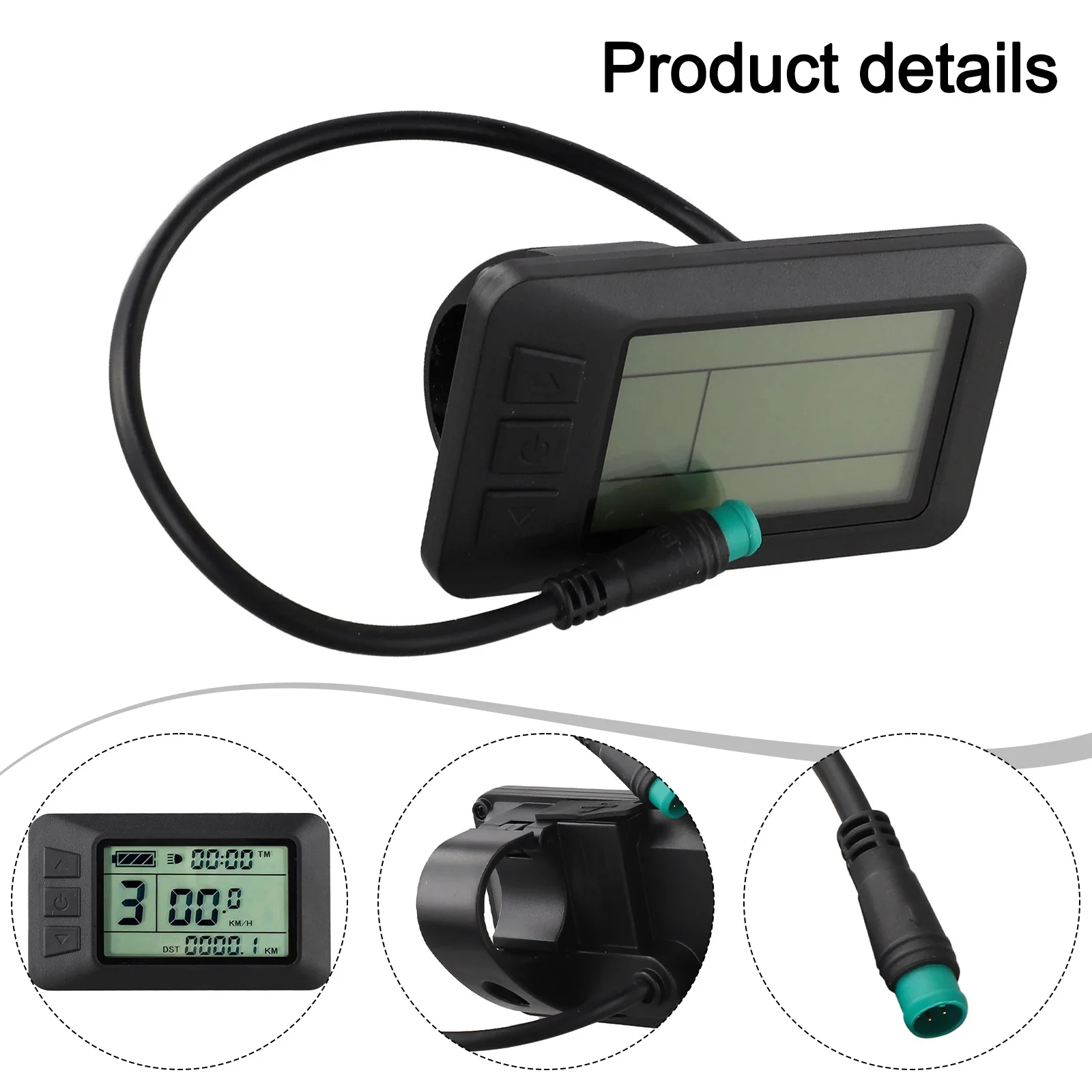 Waterproof Cycling Panel Electric Bicycle Meter Outdoor Use During Cycling About 82x48mm Compact E Bike Meter Part
Waterproof Cycling Panel Electric Bicycle Meter Outdoor Use During Cycling About 82x48mm Compact E Bike Meter Part