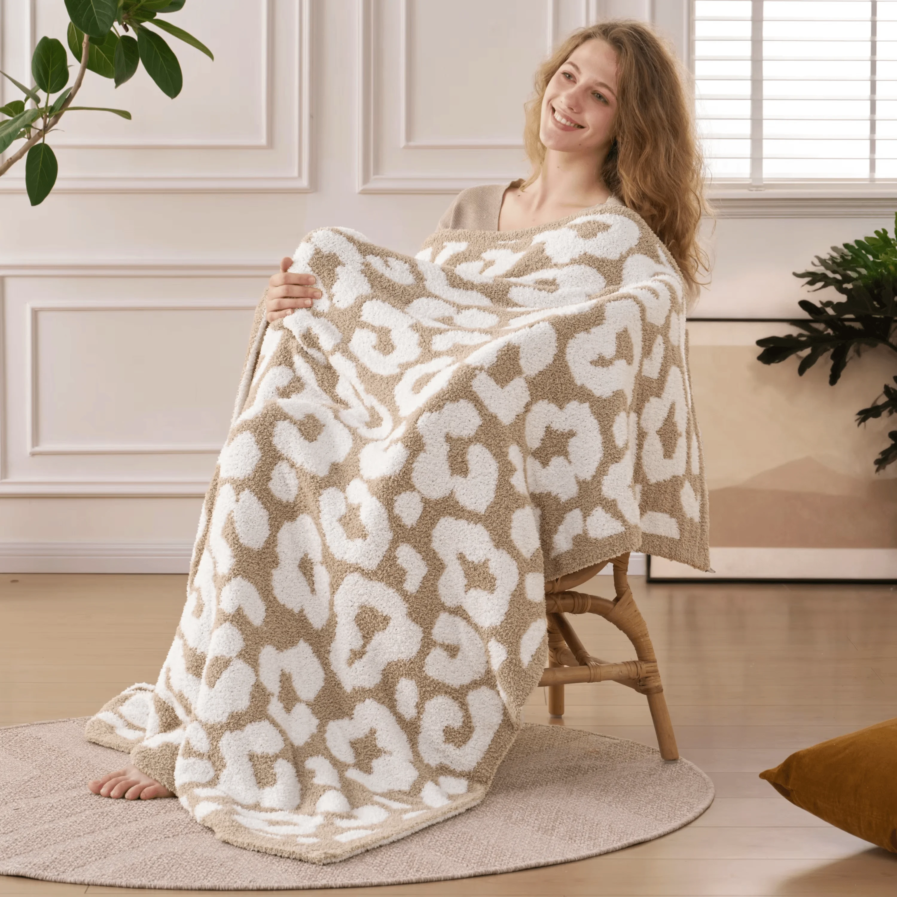 Leopard Print Coral Fleece Throw,Yarn Dyed Half Plush Blanket,Soft Knitted Cozy Cover,Warm Gift for Bed Sofa Couch
Leopard Print Coral Fleece Throw,Yarn Dyed Half Plush Blanket,Soft Knitted Cozy Cover,Warm Gift for Bed Sofa Couch