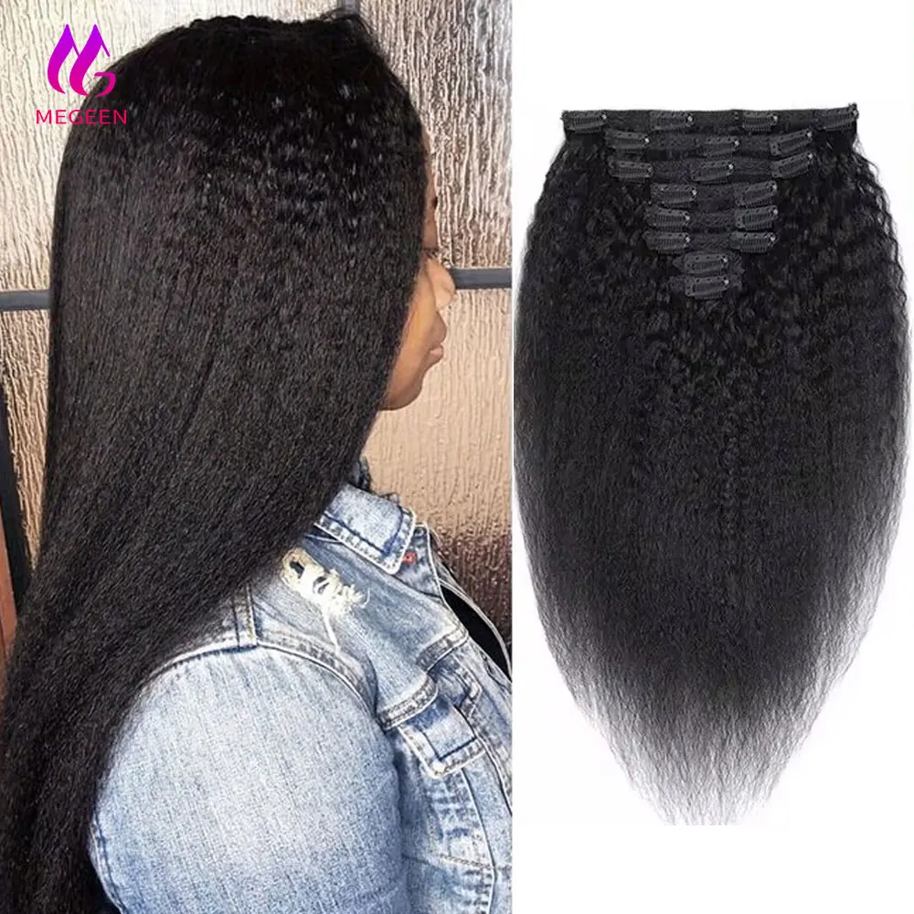 Megeen курчавые прямые накладные человеческие волосы 120 г 8 шт./комплект бразильские накладные прямые накладные волосы Yaki Remy мягкий текст
Megeen курчавые прямые накладные человеческие волосы 120 г 8 шт./комплект бразильские накладные прямые накладные волосы Yaki Remy мягкий текст