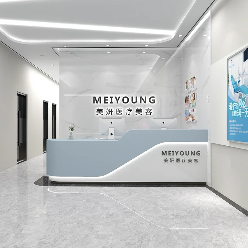 Reception Desks Salon Beauty Furniture Counter Cosmetics Balie Front Desk Store Luxury Customer Center Checkout Counters Podium
Reception Desks Salon Beauty Furniture Counter Cosmetics Balie Front Desk Store Luxury Customer Center Checkout Counters Podium