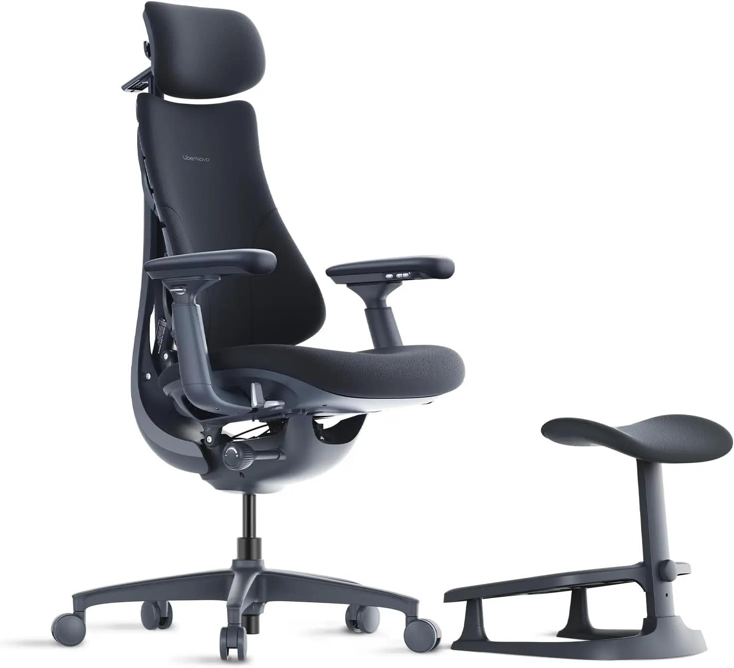 LiberNovo Dynamic Ergonomic Desk Chair + StepSync Footrest Bundle - Comfy Home Office Chair with Adaptive Lumbar Support, 160° R
LiberNovo Dynamic Ergonomic Desk Chair + StepSync Footrest Bundle - Comfy Home Office Chair with Adaptive Lumbar Support, 160° R