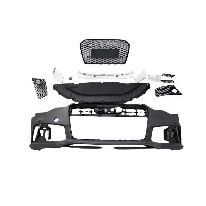 Suitable for 12-15 A6L Models for Modification and Upgrade of RS6 Front Bumper, Front and Rear Bumper Guard Body Kit.
Suitable for 12-15 A6L Models for Modification and Upgrade of RS6 Front Bumper, Front and Rear Bumper Guard Body Kit.
