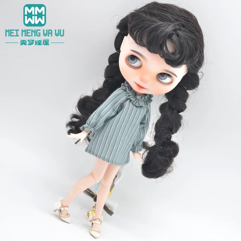 Одежда для куклы Модные полосатые платья 28 см Blyth amazon OB22 OB24 Игрушки в подарок
Одежда для куклы Модные полосатые платья 28 см Blyth amazon OB22 OB24 Игрушки в подарок