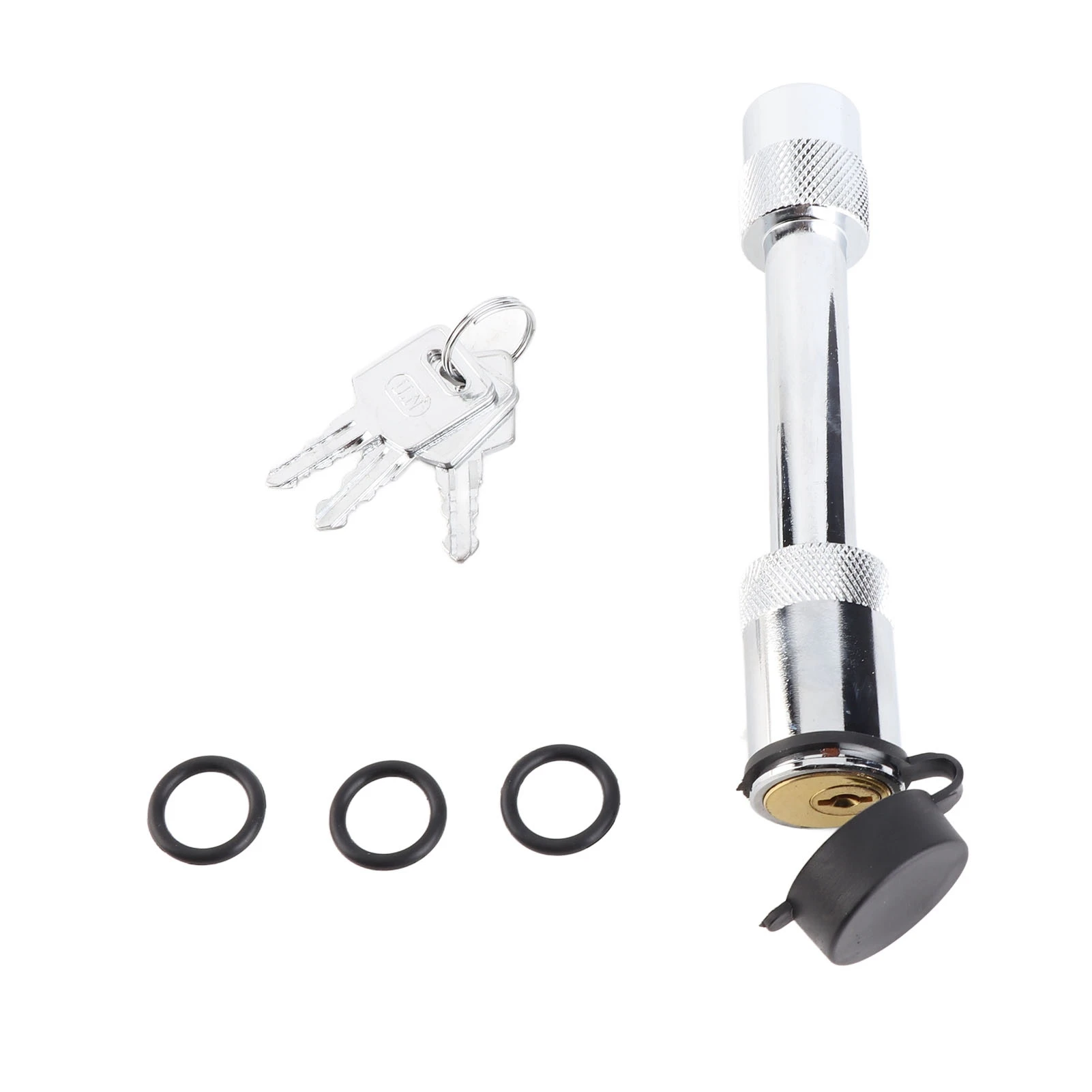 Замок сцепного устройства прицепа, 5/8 дюйма, буксирный штифт из нержавеющей стали со штангой, фиксирующий штифт с 3 ключами, безопасная конструкция для тяжелых условий эксплуатации
Замок сцепного устройства прицепа, 5/8 дюйма, буксирный штифт из нержавеющей стали со штангой, фиксирующий штифт с 3 ключами, безопасная конструкция для тяжелых условий эксплуатации