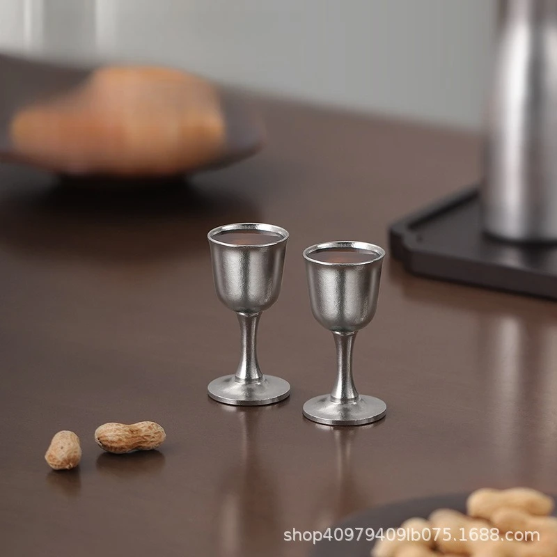 DSA pure titanium Baijiu cup high-end household old-fashioned wine cup 1 two cups Chinese wine dispenser set
DSA pure titanium Baijiu cup high-end household old-fashioned wine cup 1 two cups Chinese wine dispenser set