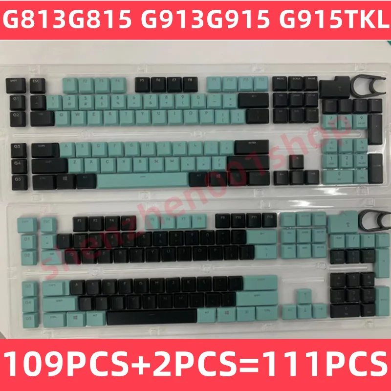 Полный комплект 109 шт. + 2 шт. колпачков для ключей Logitech G813 G815 G913 G915 G913TKLG915TKL колпачки для ключей США Великобритания черный и синий цвет
Полный комплект 109 шт. + 2 шт. колпачков для ключей Logitech G813 G815 G913 G915 G913TKLG915TKL колпачки для ключей США Великобритания черный и синий цвет
