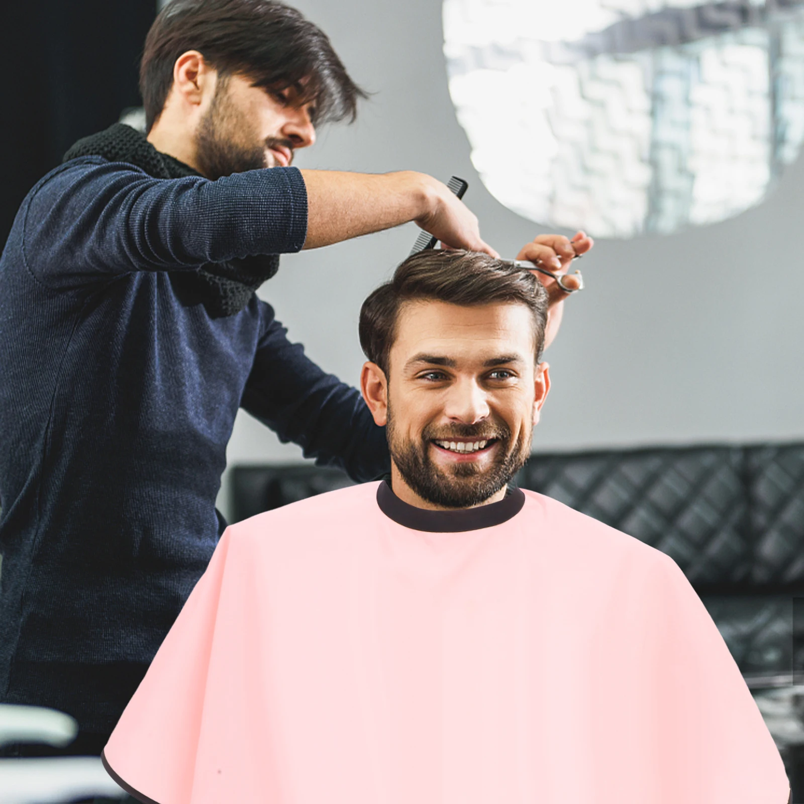 Hairdressing Cape Waterproof Cloak Lightweight Barber Tool Hair Cutting Apron Unisex Design Fits All People Easy Clean Dry Fast
Hairdressing Cape Waterproof Cloak Lightweight Barber Tool Hair Cutting Apron Unisex Design Fits All People Easy Clean Dry Fast