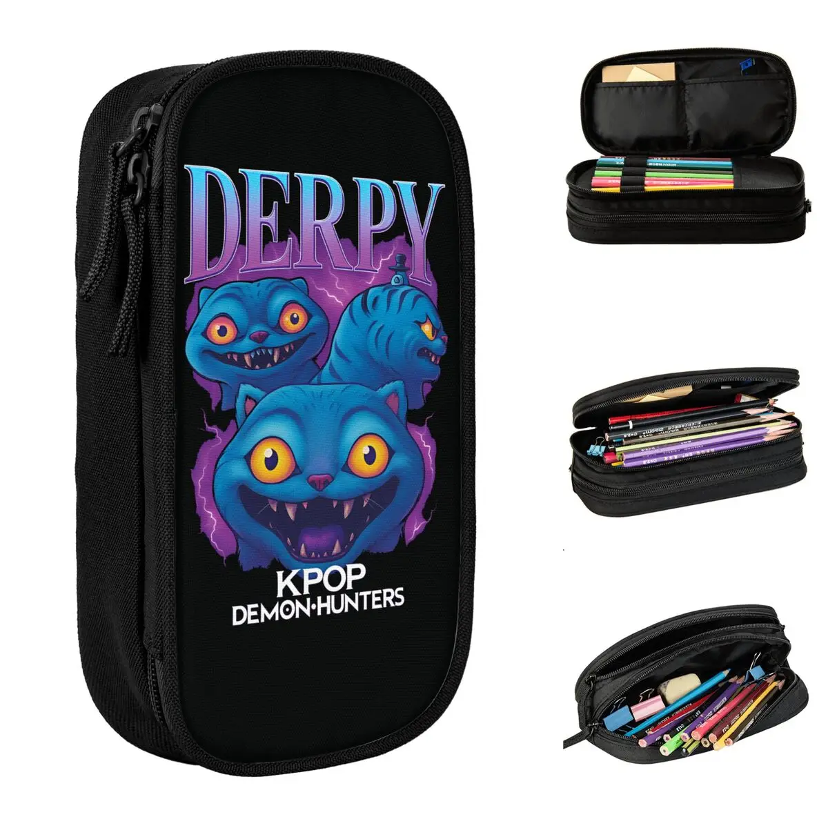 Kpop Demon Hunters Animation Pencil Case Huntrix Saja Boys Big Pencil Box Kids Zipper Kawaii School Pencil Cases Stationery
Kpop Demon Hunters Animation Pencil Case Huntrix Saja Boys Big Pencil Box Kids Zipper Kawaii School Pencil Cases Stationery