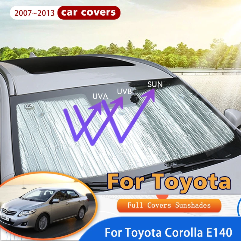 For Toyota Corolla E140 2007~2013 2008 2009 Car Window Windshield Sunshades Protect Reflector Sun Shade Sun Visor Accessories
For Toyota Corolla E140 2007~2013 2008 2009 Car Window Windshield Sunshades Protect Reflector Sun Shade Sun Visor Accessories
