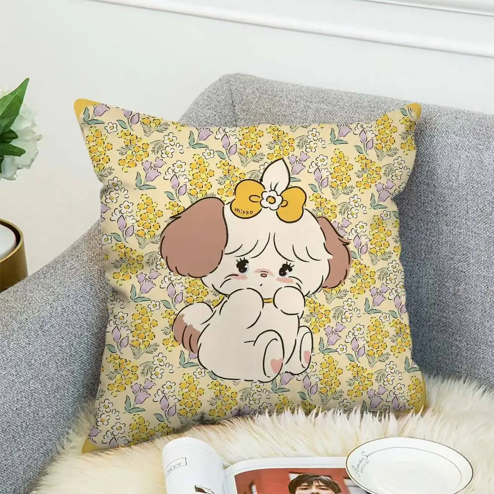 Cute Mikko Illustrations Pillow Case Double-Sided Printing Cushion Cover 45x45 Decorative Cushions Sofa Home Decor Soft Pillowca
Cute Mikko Illustrations Pillow Case Double-Sided Printing Cushion Cover 45x45 Decorative Cushions Sofa Home Decor Soft Pillowca