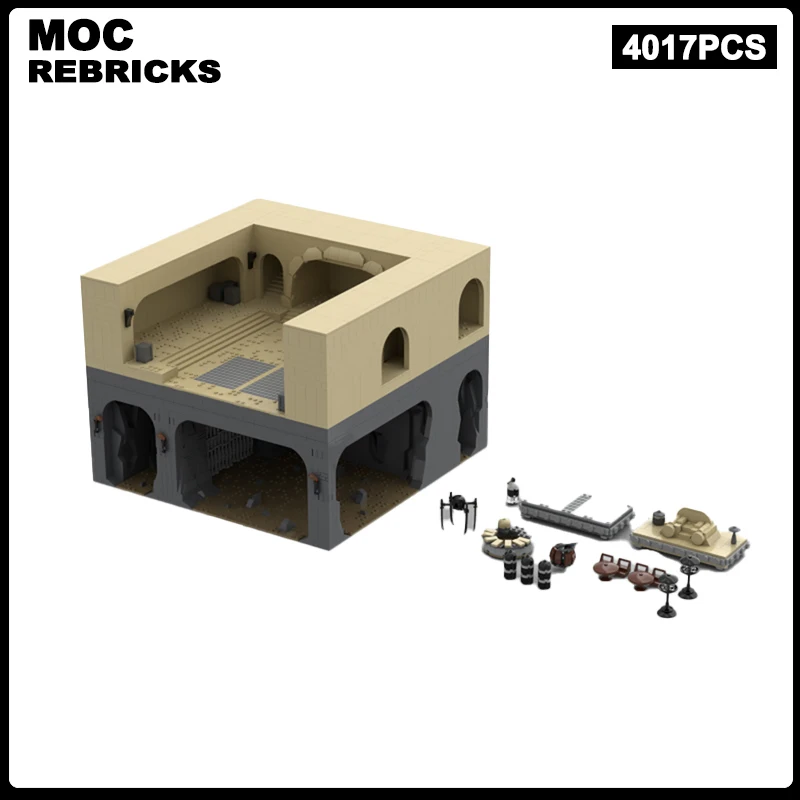 Space Wars Series _Boss UCS Jabba's Palace Trhone Room Building Blocks Assembly Model Bricks Display Creative Children Toys
Space Wars Series _Boss UCS Jabba's Palace Trhone Room Building Blocks Assembly Model Bricks Display Creative Children Toys