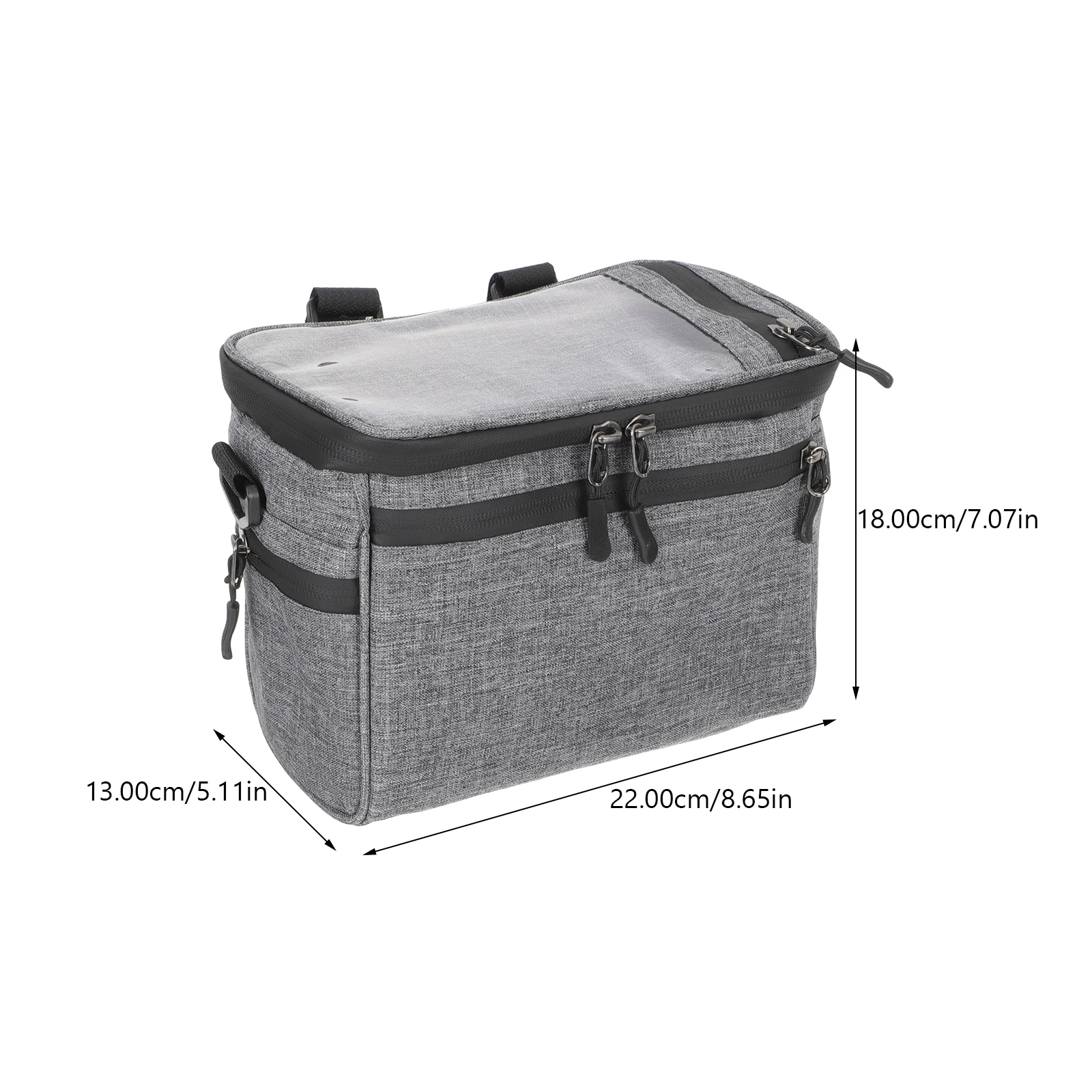1 Large Capacity Bike Handlebar Bag Front Storage Pouch for Mountain Road Electric Bicycles Cycling Accessories Secure 
1 Large Capacity Bike Handlebar Bag Front Storage Pouch for Mountain Road Electric Bicycles Cycling Accessories Secure