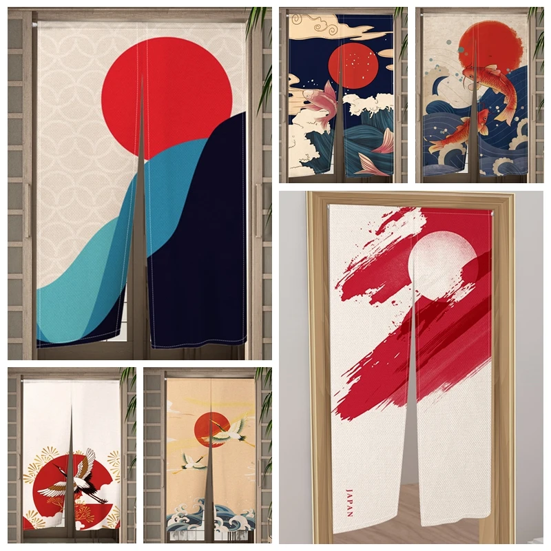 Red Sun Japanese Doorway Curtains Home Linen Cotton Door Curtain Kitchen Bathroom Restaurant Entrance Partition Privacy Blackout
Red Sun Japanese Doorway Curtains Home Linen Cotton Door Curtain Kitchen Bathroom Restaurant Entrance Partition Privacy Blackout