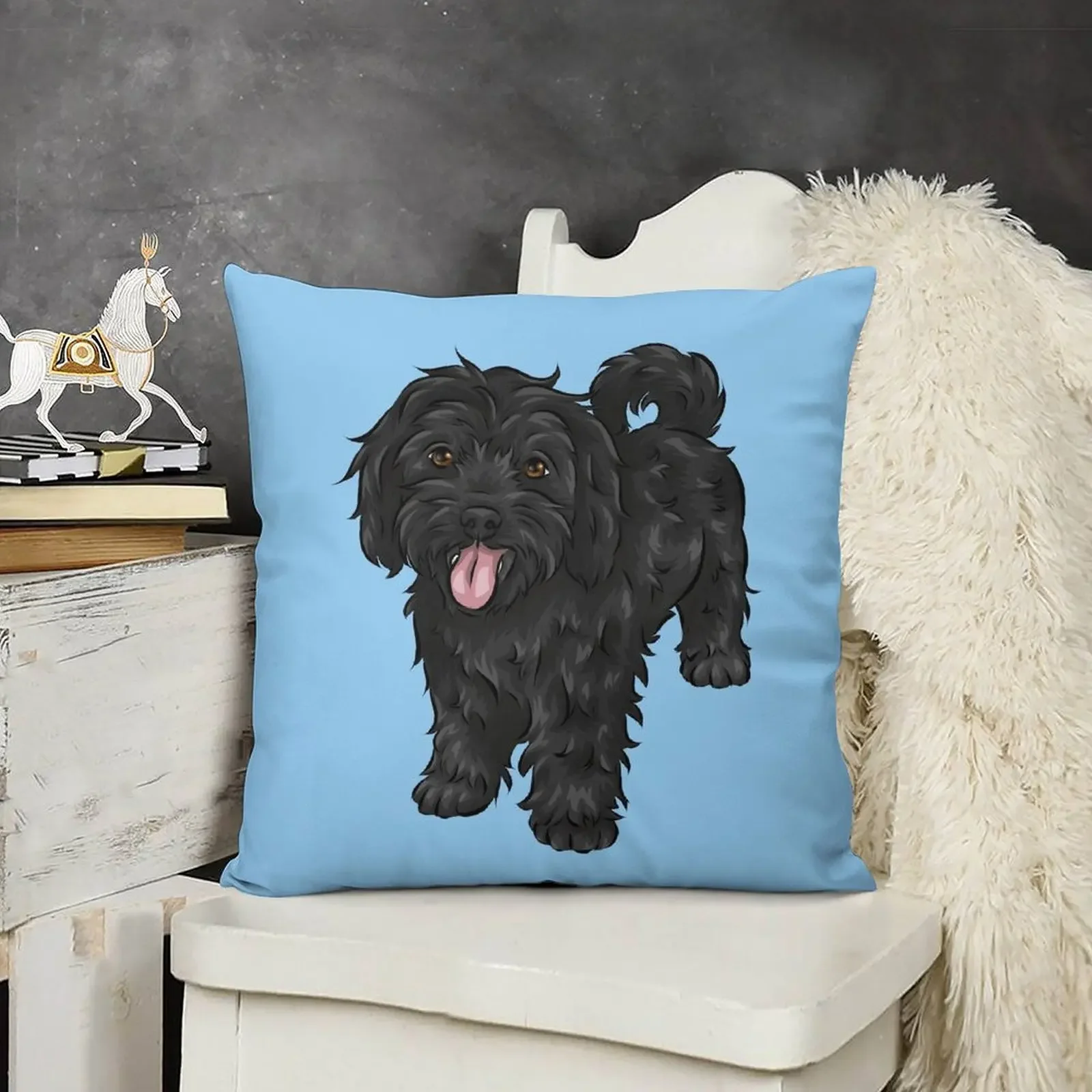 Cute Cavapoo Black Cute Dog Art Throw Pillow Embroidered Cushion Cover Pillow Case Decorative Cushion pillow
Cute Cavapoo Black Cute Dog Art Throw Pillow Embroidered Cushion Cover Pillow Case Decorative Cushion pillow