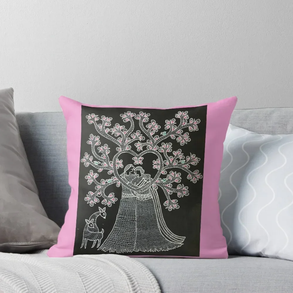 Gond Art Tree Love by MYArCC Throw Pillow Sofas Covers Decorative Cushion Sitting Cushion pillow
Gond Art Tree Love by MYArCC Throw Pillow Sofas Covers Decorative Cushion Sitting Cushion pillow